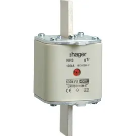 Hager NH-Sicherung NH3 gTr 400V LNH30910M4T