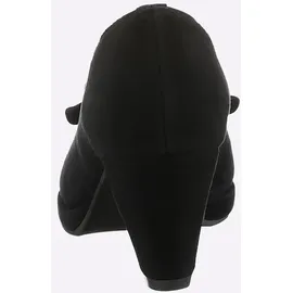 Andrea Conti Peeptoe in schwarz | Gr.: 35