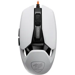 Cougar Gaming Gaming Maus AirBlader Tournament, Kabelgebunden, Weiß, rechts, Opt