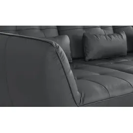Vito Eckcouch Flachgewebe 3-Sitzer Beige
