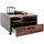 trendteam Old Wood Grau/Braun/Beige 70 x 40 x 70 cm