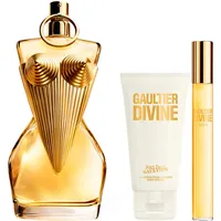 Jean Paul Gaultier Gaultier Divine Eau de Parfum 100 ml + Eau de Parfum 10 ml + Body Lotion 75 ml Geschenkset