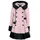 Hell Bunny Sarah Jane Coat Frauen Wintermantel rosa XXL - XXL