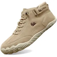 Sportschuhe Damen Alpaca Barfuss Schuhe Damen Ergonomischer Sommer Barfußschuhe Paar Wasserdicht & Schmerzlindernder Leder-Barfußschuh Atmungsaktive Orthopädische Barfuss - 46 EU