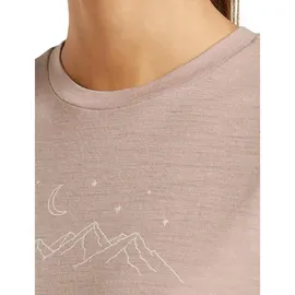 Icebreaker Merino 150 Tech Lite Sparkling Stars Pink Quartz M