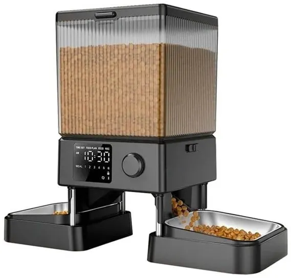 Dual Automatic Pet Food Dispenser