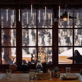 FHS International FHS LED Kerzen schwebend 10er-Set