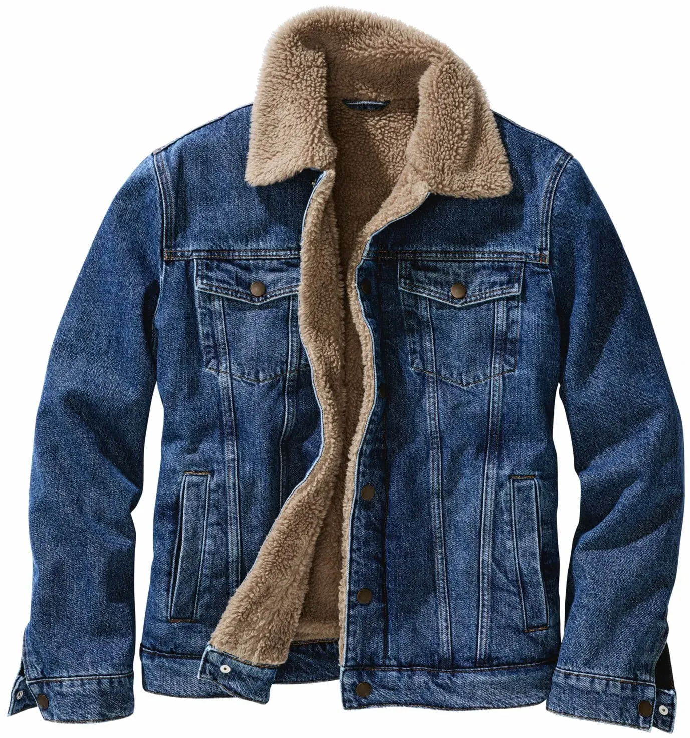 Sherpa-Jeansjacke - 46