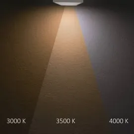 ISOLED 3-PH Linearleuchte prismatisch, 60cm, 32W, weiß, 300035004000K, CRI90, dimmbar