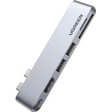 UGREEN USB C Hub for MacBook Pro 6+2 Port USB-CTM USB 3.2 Gen 2) Multiport Hub mit eingebau