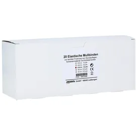 Medenta Mullbinden elastisch 4 x 8 cm 20 St.