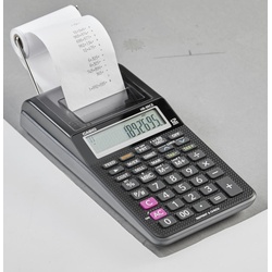 CASIO Tischrechner druckend HR-8RCE schwarz