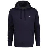 GANT Reg Shield Kapuzenpullover Evening Blue 2XL