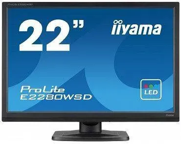 iiyama ProLite E2280WSD 22" Display schwarz