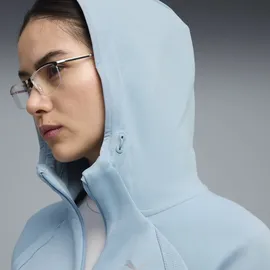 Puma Sweatjacke "EvoStripe Kapuzenjacke Damen", Damen, Gr. M, seafoam blau, Obermaterial: 77% Baumwolle, 23% Polyester. Taschenfutter: 100% Baumwolle. Einsatz: 81% Baumwolle, 19% Polyester, Sweatjacken Sweatjacke
