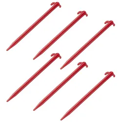 ProPlus 364826 Satz Zeltheringe 30cm Kunststoff 6 teilig Zelt Zubehör