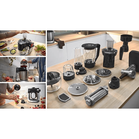 Bosch MUMS6ZS13D Küchenmaschine silber/schwarz 1600 W