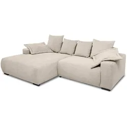 filippo Ecksofa Mio Stoff Beige Creme