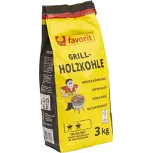 Favorit Grillkohle 3 kg Holz