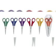 Wedo Bastelschere spitz sortiert