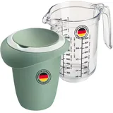 Westmark Quirltopf und Messkannen-Set mit Deckel, 315122E9
