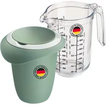 Westmark Quirltopf und Messkannen-Set mit Deckel, 315122E9