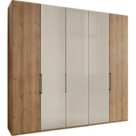 Wiemann Falttürenschrank Monaco 246,3 x 216 x 58 cm Beige/Braun