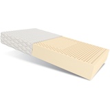 Matratze 90x200 UDINE H2 7 Zonen Latex 11 cm JERSEY Bezug