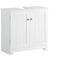 SoBuy Waschbeckenunterschrank Badschrank Waschtisch Unterschrank Badmöbel Bht ca: 60x60x29cm