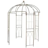 Buri Rosenpavillon 270 x 200 x 200 cm Braun