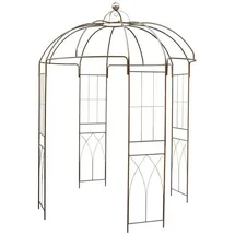 Buri Rosenpavillon 270 x 200 x 200 cm Braun