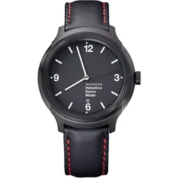Herrenuhr Mondaine HELVETICA No. 1 BOLD NY Edt. (Ø 43 mm)