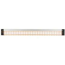 GLOBO LIGHTING LED Unterbauleuchte, LED-Leuchtmittel fest verbaut, Warmweiß, LED Unterbau Leuchte Bewegungsmelder ALU Möbel Schrank Lampe silberfarben