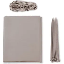 Sekey Balkonverkleidung 90 x 500 cm Taupe Polyester
