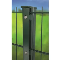 Kraus DS Rechteckpfosten S  60x40 mm mit Abdeckschiene-1030 mm-anthrazit