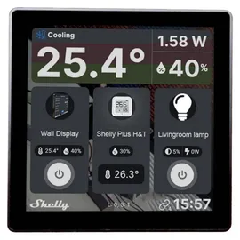 Shelly Wall Display Wand-Touchdisplay Wi-Fi