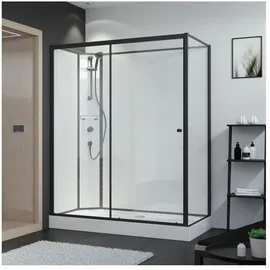 Breuer Komplettdusche mit Schiebetür links 120 x 90 cm 9448031001023