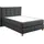 Home Affaire Boxspringbett inklusive Komfortschaum-Topper grau