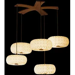 5 Molecules Chandelier