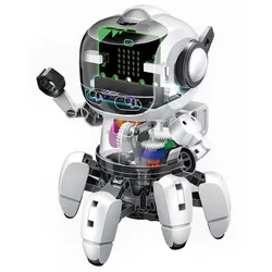 Velleman Roboter Bausatz Tobbie II, inkl. micro:bit, programmierbar, Batteriebetrieb, ab 14 Jahren