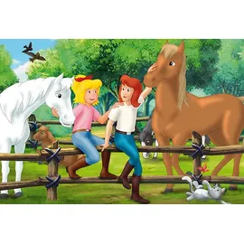 Schmidt Spiele Bibi & Tina Puzzle-Box im Metallkoffer (56509)
