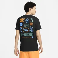 Nike Df Tee 3Mo GFX Herren T-Shirt, Black, S