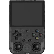 ANBERNIC Tragbare Spielkonsole, RG353V, Transparent Schwarz