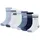 Nike NHN 6PK SUPER SOFT MARL MICRO 6 Paare Blau 27-34,5