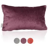 Lycce Kissenbezug Kissenhülle für Dekokissen Samtstoff Berry (50 x