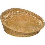 APS Korb "PROFI LINE", Ø 31-37 cm, Höhe 12 bzw. 6 cm, Polypropylen, beige