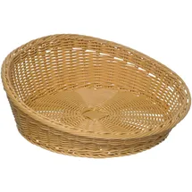 APS Korb "PROFI LINE", Ø 31-37 cm, Höhe 12 bzw. 6 cm, Polypropylen, beige