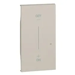 Legrand KM42M2 LivingNow 2-modulige Taste für Licht-Wandsender with Netatmo in der Farbe Sand 1