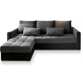 masseno Ecksofa KOS PIK mit Schlaffunktion L-Form, Sofa mit Bettkasten, Wohnzimmersofa, Couch, Soffa, Bettsofa, Couchgarnitur- Hellgrau, SAWANA 21 ... - Hellgrau