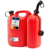 Hünersdorff Doppelkanister ECO 5,5+3 L rot